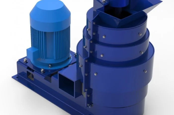 Роторно-вихровий млин для тонкого помелу 30кВт, до 5 т.год- фото № 1