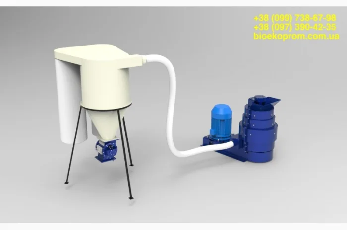 Роторно-вихровий млин для тонкого помелу 30кВт, до 5 т.год- фото № 3