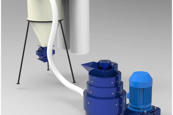 Роторно-вихровий млин для тонкого помелу 30кВт, до 5 т.год- фото № 4