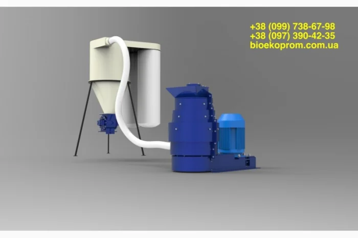 Роторно-вихровий млин для тонкого помелу 30кВт, до 5 т.год- фото № 5
