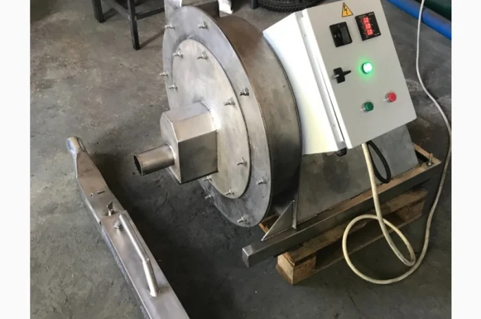 Пневматическая мельница из нержавеющей стали 1800кг. час. 18, 5кВт- фото № 2