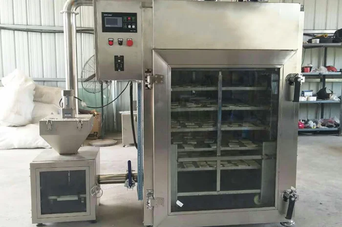 Промислова коптильня гарячого/холодного копчення STvega Smoke House H30- фото № 2