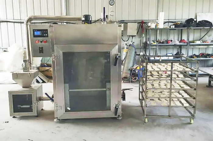 Промислова коптильня гарячого/холодного копчення STvega Smoke House H30- фото № 3