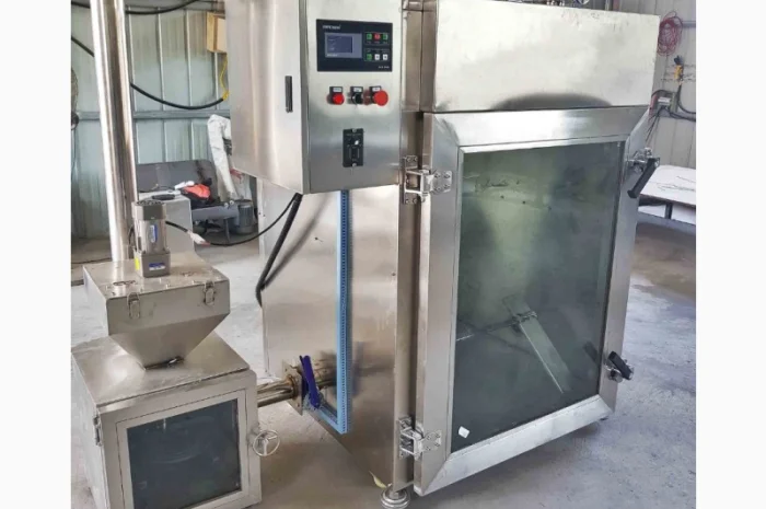 Промислова коптильня гарячого/холодного копчення STvega Smoke House H30- фото № 4