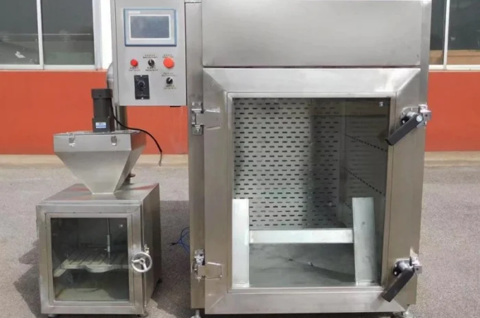 Промислова коптильня гарячого/холодного копчення STvega Smoke House H30- фото № 5