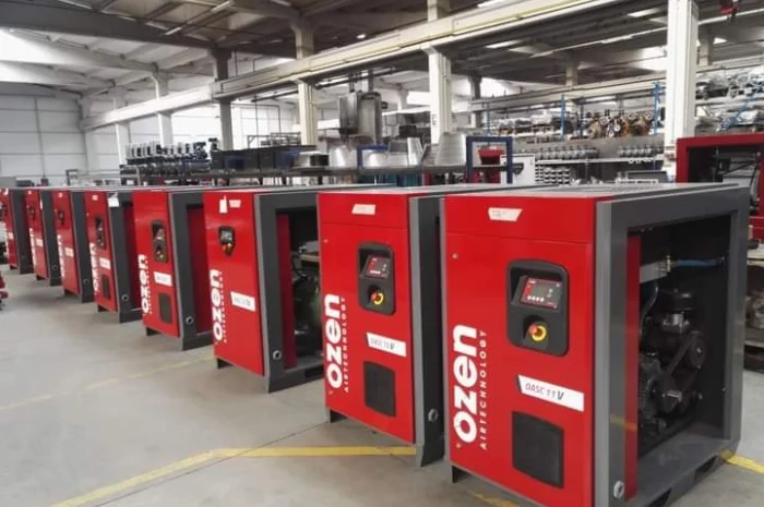 Гвинтовий компресор 15 бар, для видування ПЕТ тари -пляшок, лазерної різки- фото № 9