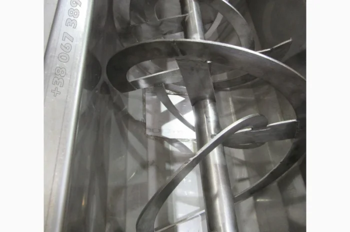 Смеситель (миксер) ленточный на 100 литров их нержавеющей стали для сыпучих пищевых прод- фото № 4