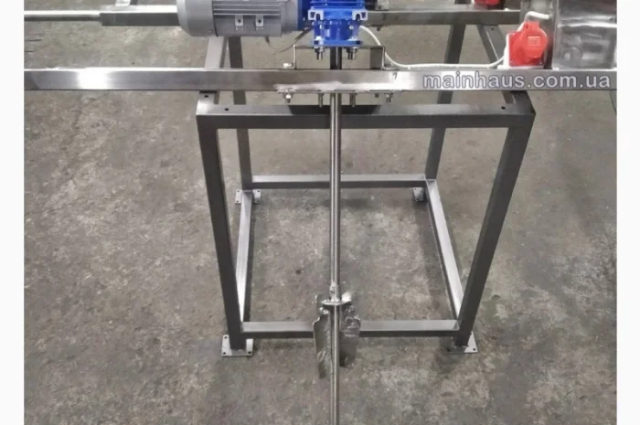 Мешалка для еврокуба міксер лопастний змішувач рідини 1, 5кВт/380В/220B, aisi-304 частотник- фото № 1