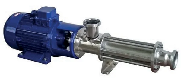 Гвинтовий насос із завантажувальним бункером для харчової промисловості- фото № 2