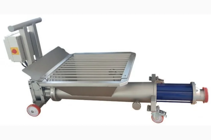 Гвинтовий насос із завантажувальним бункером для харчової промисловості- фото № 3