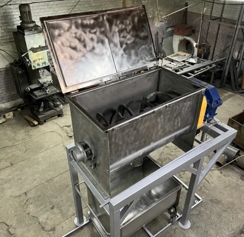 Шнековий змішувач для виробництва преміксів, добавок 500 літрів- фото № 7