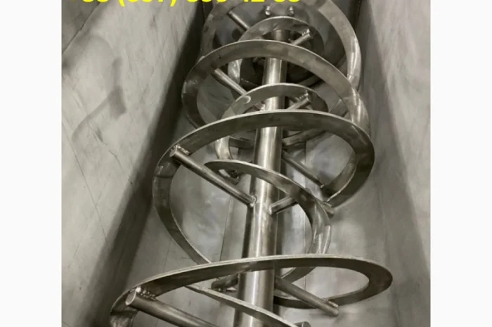 Міксер промисловий для порошків, лопатевий, стрічковий 2000 літрів. Виробник- фото № 3