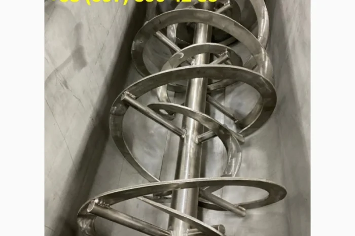 Міксер промисловий для порошків, лопатевий, стрічковий 2000 літрів. Виробник- фото № 4