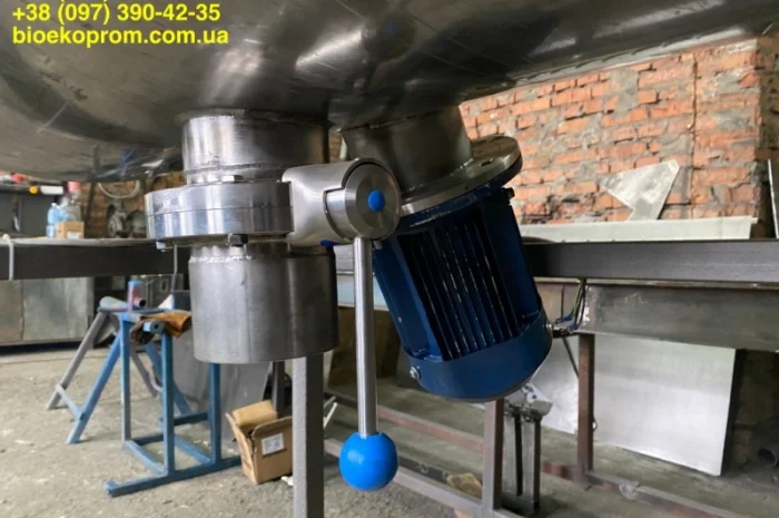 Змішувач хімічних продуктів 600 л з нержавіючої сталі. Виробник- фото № 7