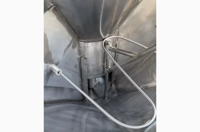 Вертикальний змішувач для продуктів з нержавіючої сталі 304. 2000 літрів- фото № 2