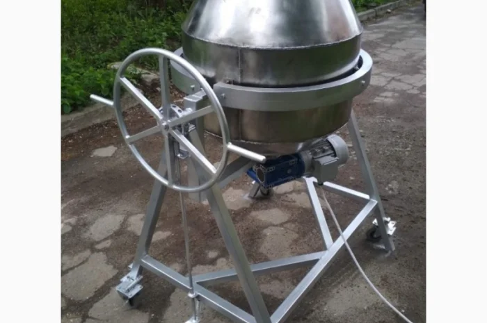 Барабанный смеситель для внесения вкусовых добавок 250 литров- фото № 2