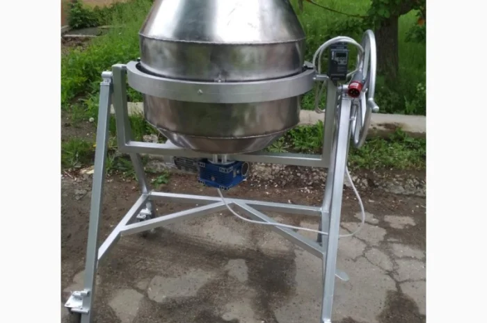 Барабанный смеситель для внесения вкусовых добавок 250 литров- фото № 4