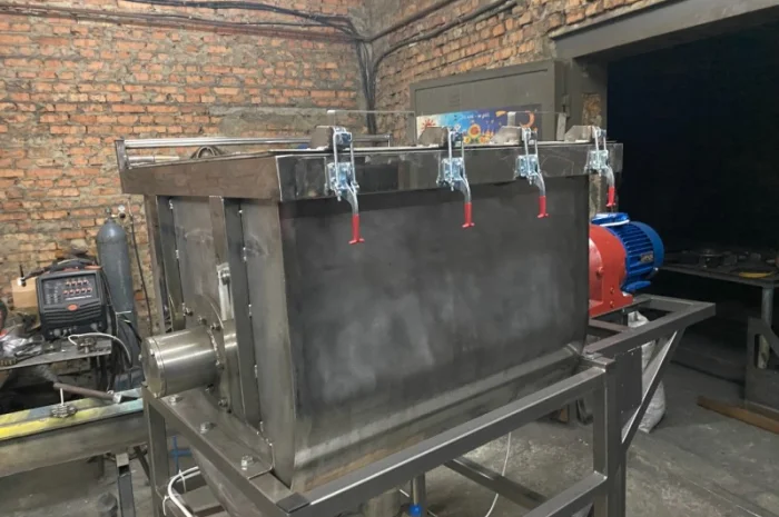 Барабанні промислові змішувачі цукру, пудри, порошків, 250 літрів 4кВт- фото № 2