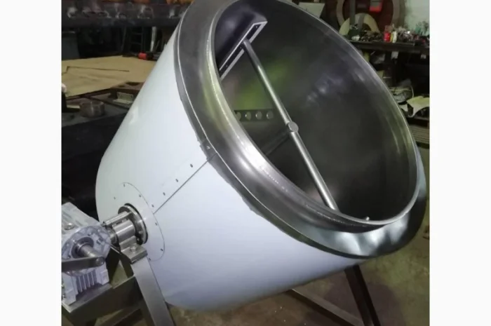 Барабанный смеситель для жидких и сыпучих продуктов- фото № 2