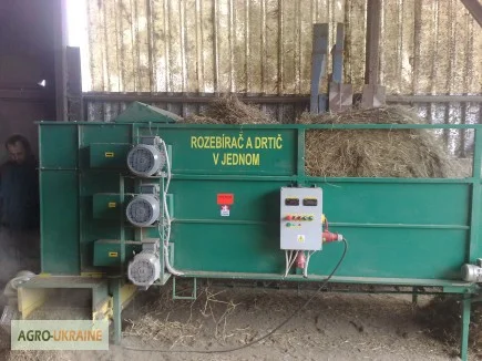 Комплекс измельчения рулонов (тюков) соломы- фото № 10