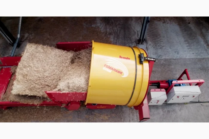 Подрібнювач соломи промисловий, електричний, 3500 кг/год. 45 кВт. Tomahawk- фото № 1