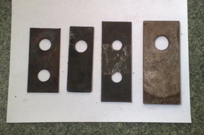 Молоток 155х60х3, 0, 158х60х3, 0, бичи, запчасти для дробилок Дозамех- фото № 2