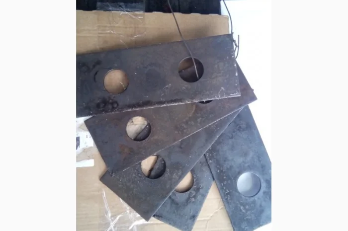 Молоток 155х60х3, 0, 158х60х3, 0, бичи, запчасти для дробилок Дозамех- фото № 1