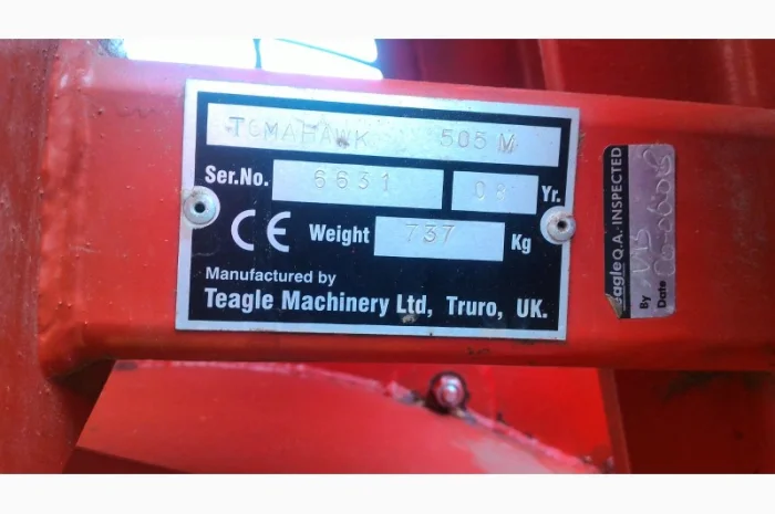 Соломорізка Teagle Tomahawk 505M (Англія)- фото № 13