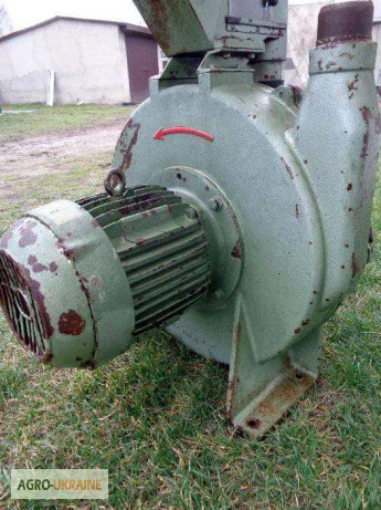 Зернодробилка 7, 5кВт пневматическая (реставрированная)- фото № 3