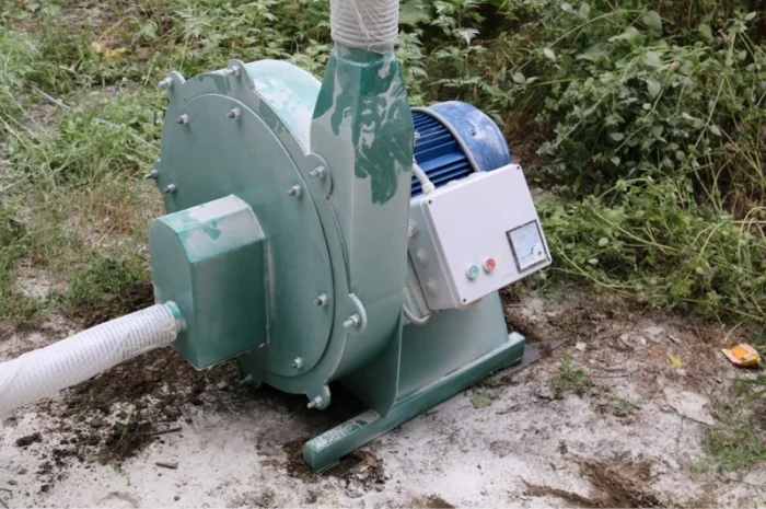 Дробилка для зерна промышленная, нагнетательная 15кВт(1500кг/час)- фото № 3