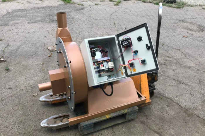 Пневмодробилка зерна и сыпучих кормов 11кВт, 1000кг. Биоэкопром- фото № 4