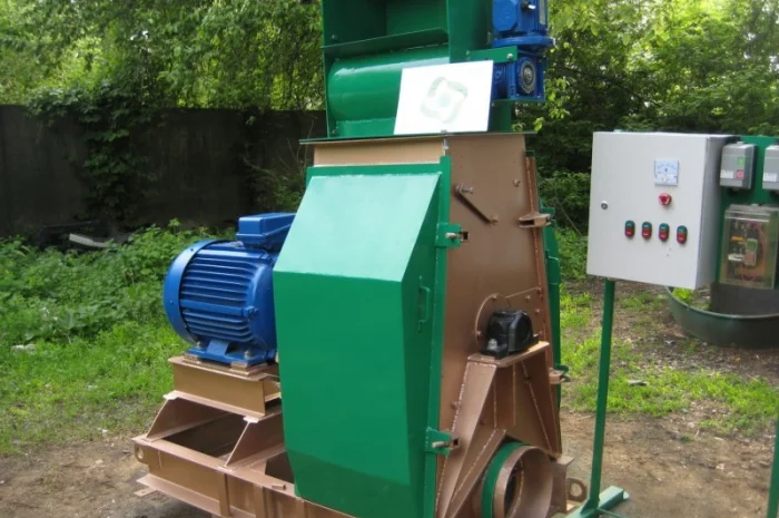 Молотковая дробилка универсальная "ЕМ" 55кВт/1500кг.час- фото № 4
