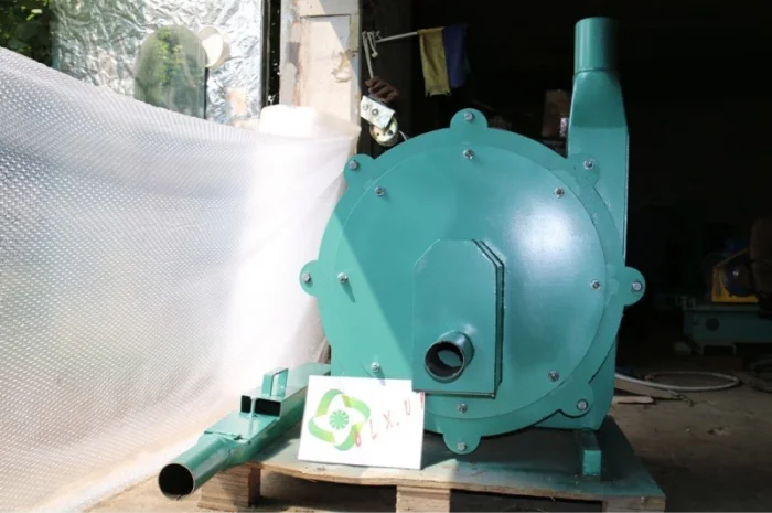 Молотковая зернодробилка, опилок, нагнетательная 11кВт (1000кг/час)- фото № 5