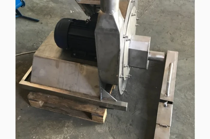 Измельчитель порошков, пищевой, нержавеющий, 2800кг.час. 22кВт. от 200 микрон- фото № 2