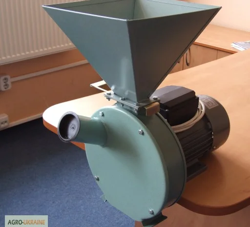 Зернодробилка (ДКУ) "ЛАН-2" (зерно+кукуруза),  1.7 кВт- фото № 2