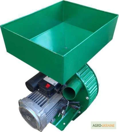 Зернодробилка (ДКУ) "ФЕРМЕР Д-2" (VEGIS), зерно + початки кукурузы, 2.5 кВт- фото № 2