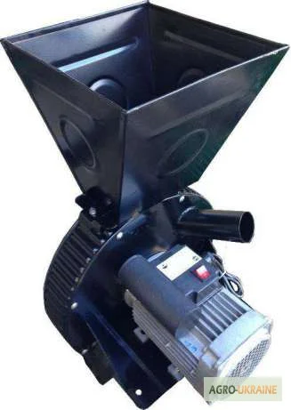 Зернодробилка (ДКУ) "Фермер Д-1" (VEGIS), зерно+початки кукурузы, 2.5 кВт- фото № 1