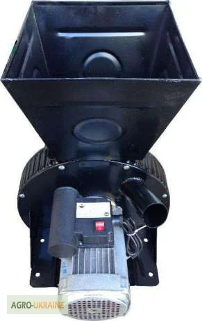 Зернодробилка (ДКУ) "Фермер Д-1" (VEGIS), зерно+початки кукурузы, 2.5 кВт- фото № 3