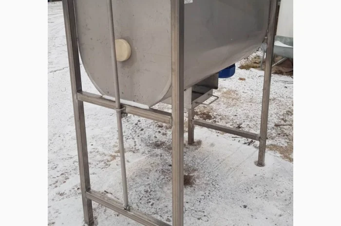 Смеситель ленточный шнековый 400л нержавейка новый миксер купить с гарантией производителя- фото № 3