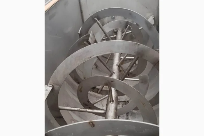 Смеситель ленточный шнековый 400л нержавейка новый миксер купить с гарантией производителя- фото № 6