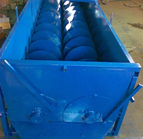 Змішувач гвинтовий, шнековий, винтовой смеситель- фото № 1