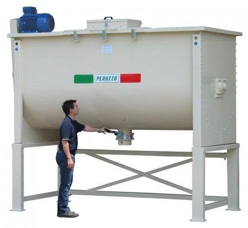 Горизонтальный смеситель для смешивания муки Peruzzo/ Zoo Tech- фото № 1