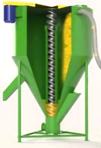 Змішуач для комбікормів, 2000кг / 3430 літрів- фото № 4