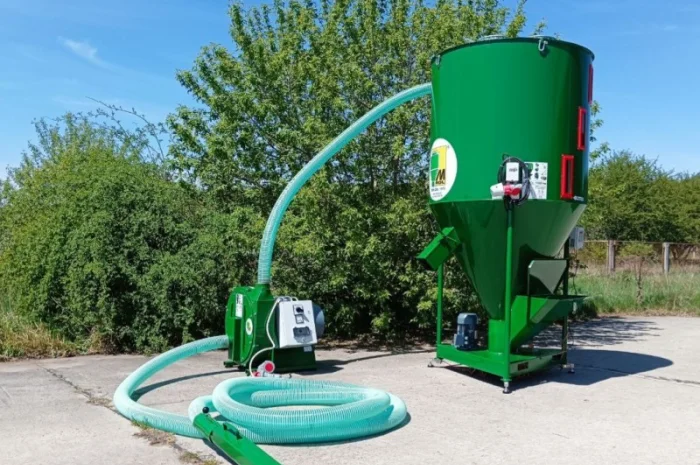 Кормозмішувач, зернодробарка, 1500 кг в годину- фото № 2