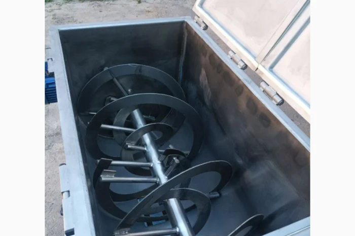 Змішувач горизонтальний (шнековий)/смешиватель, смеситель- фото № 5