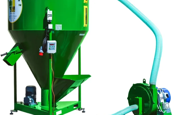 Зернодробарка дку, кормозмішувач, міні комбікормовий завод, 2000кг в годину- фото № 1