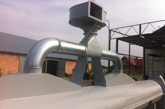 Барабанные сушилки с теплообменником- фото № 5