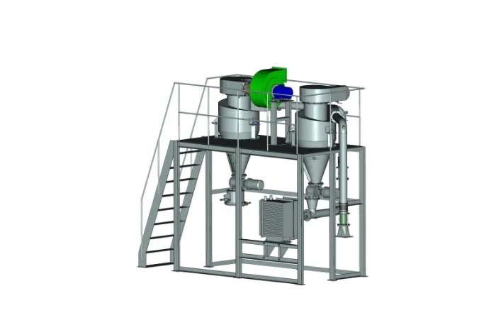 Пневмотранспорт, охолоджуючий борошно- фото № 1