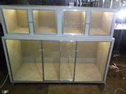 Ветеринарная клетка двухъярусная- фото № 3