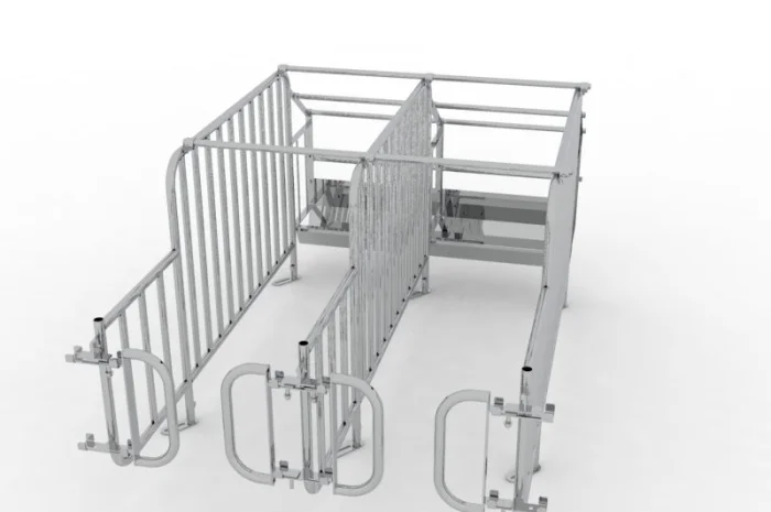 Станок для запліднення свиноматок, обладнання для свиней, свині, свинарство- фото № 3